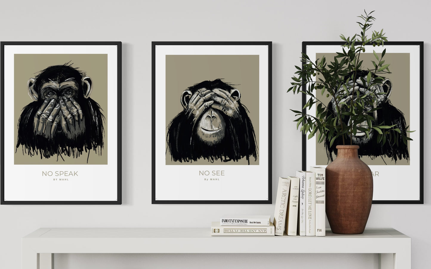 NO SEE,NO HEAR, NO SPEAK